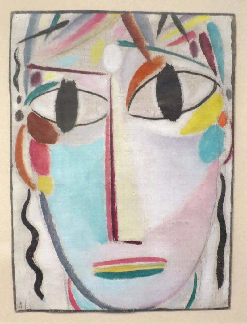 The Young Christ - Alexej von Jawlensky