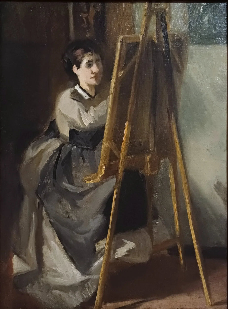 The young student - Eva Gonzalès