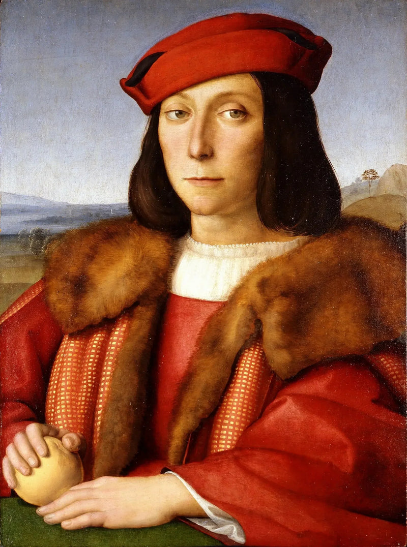 The Young Man with the Apple - Raphael Sanzio