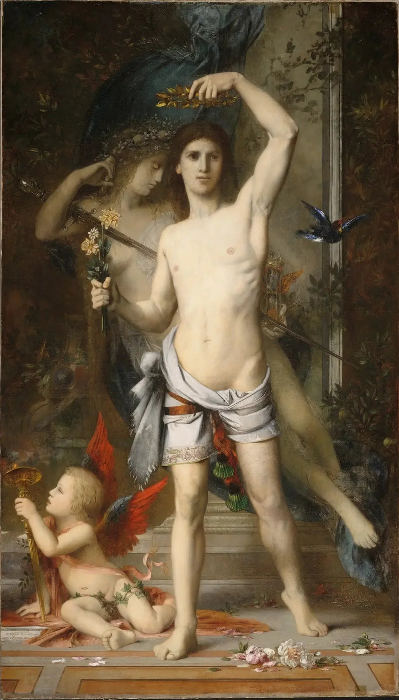 The Young Man and Death - Gustave Moreau