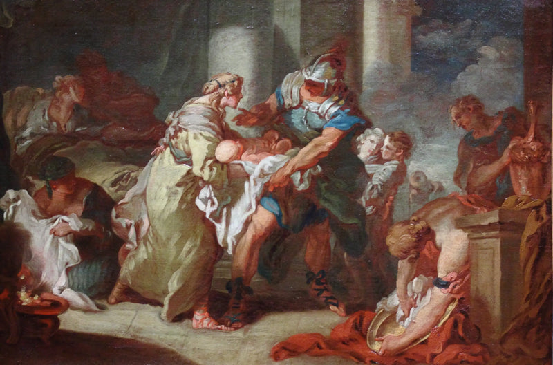 The Young Pyrrhus Saved? - François Boucher