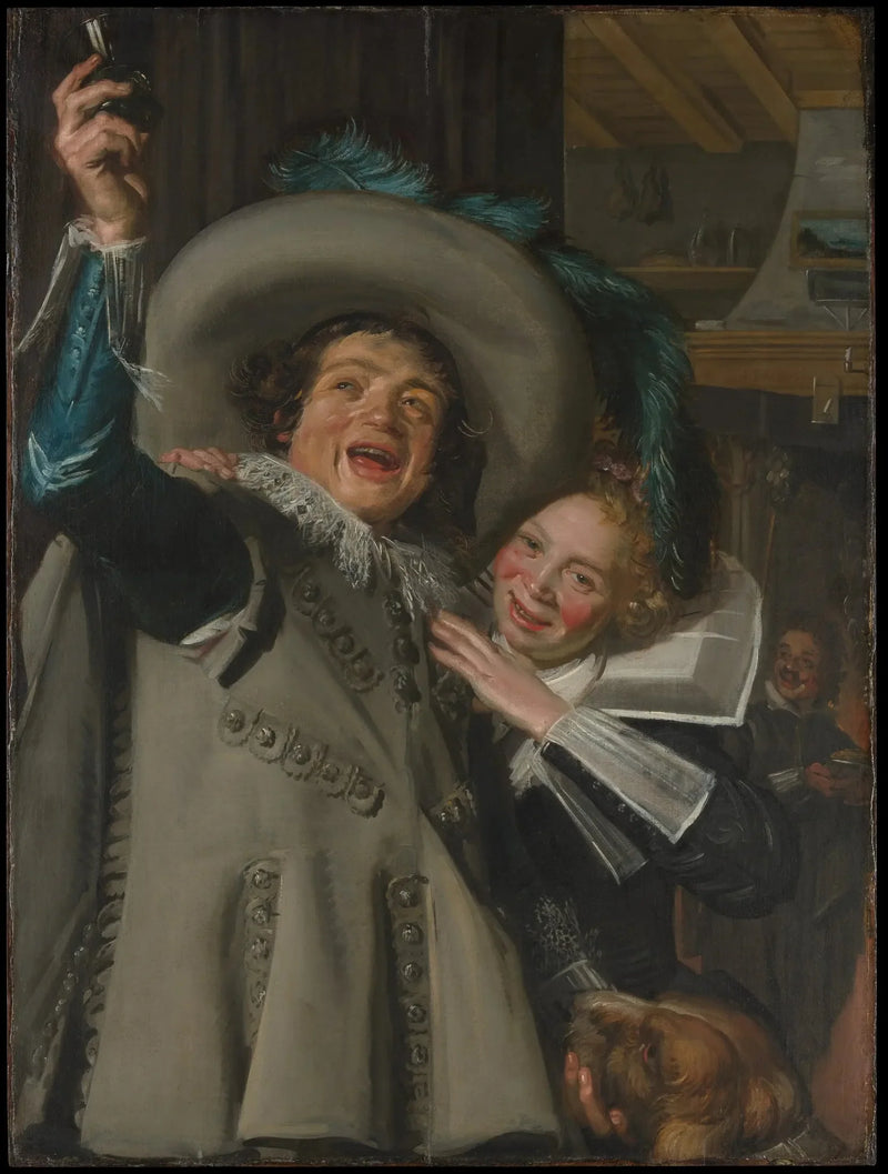 The Young Ramp and His Beauty - Frans Hals