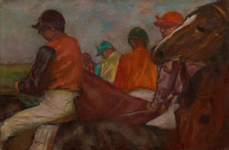 The Jockey - Edgar Degas