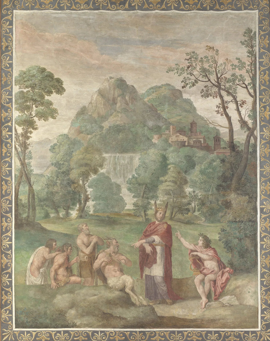 The Judgment of Midas - Domenichino