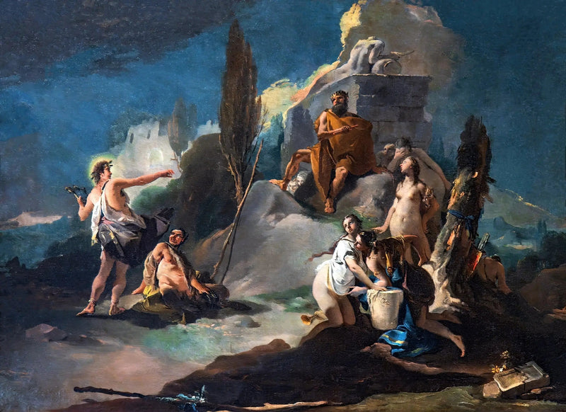 The Judgment of Midas - Giovanni Battista Tiepolo