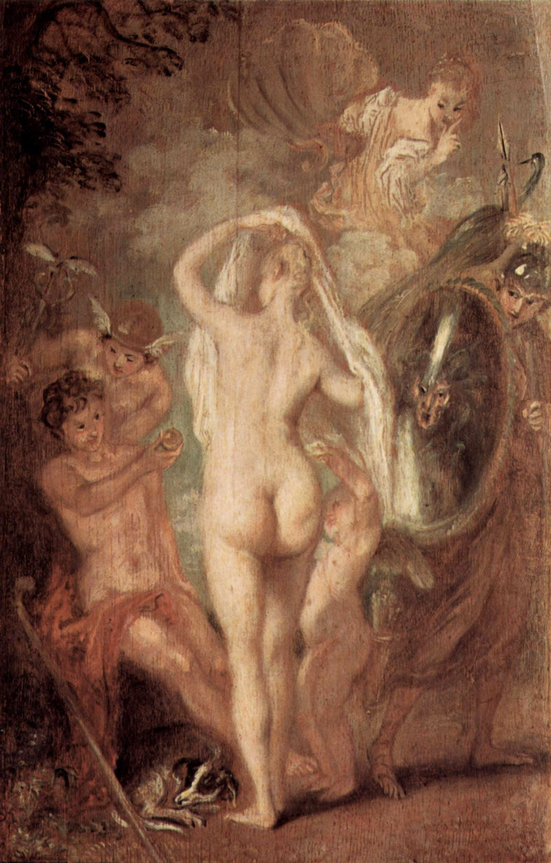 The Judgment of Paris - Antoine Watteau