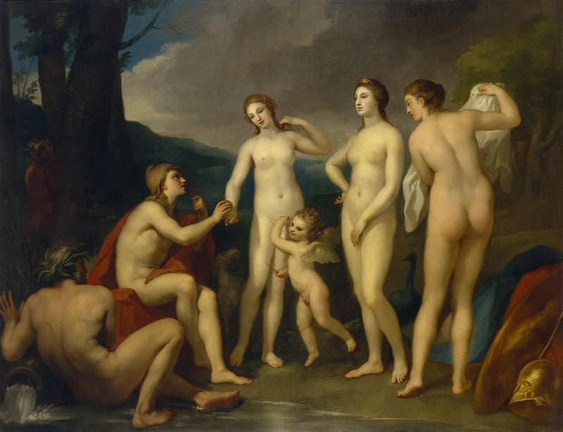 The Judgment of Paris - Anton Raphael Mengs