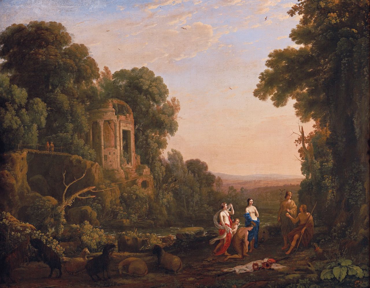 The Judgment of Paris - Claude Lorrain