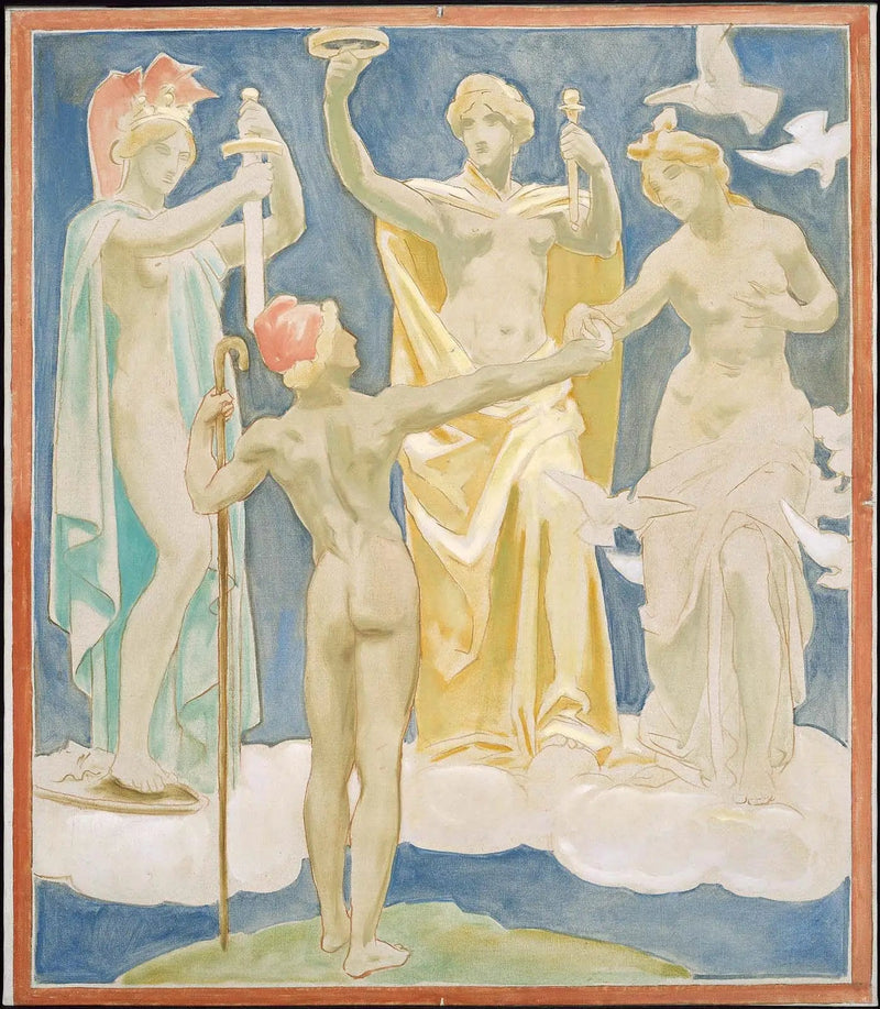 The Judgment of Paris - John Singer Sargent