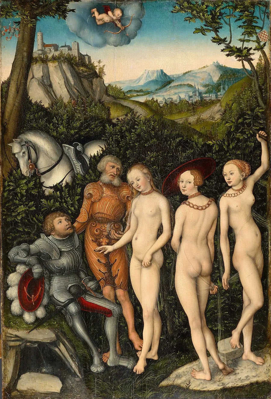 The Judgment of Paris - Lucas Cranach the Elder