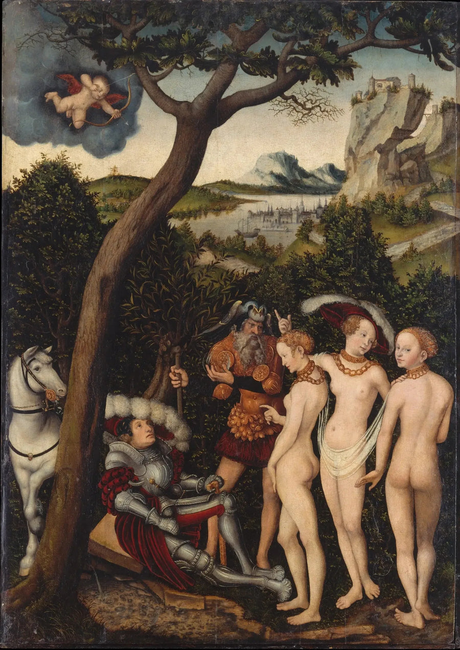 The Judgment of Paris - Lucas Cranach the Elder