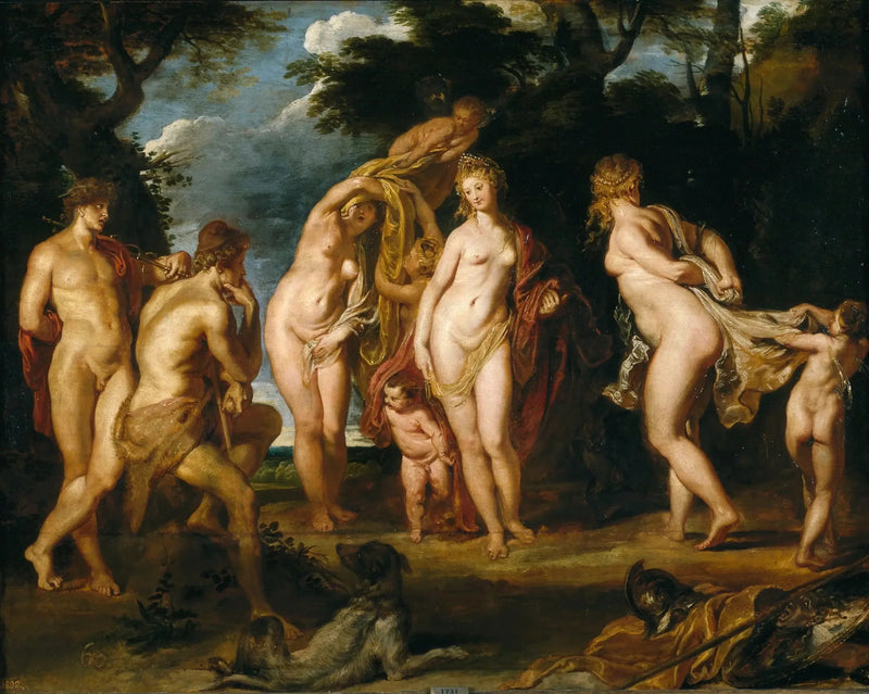 The Judgment of Paris - Peter Paul Rubens