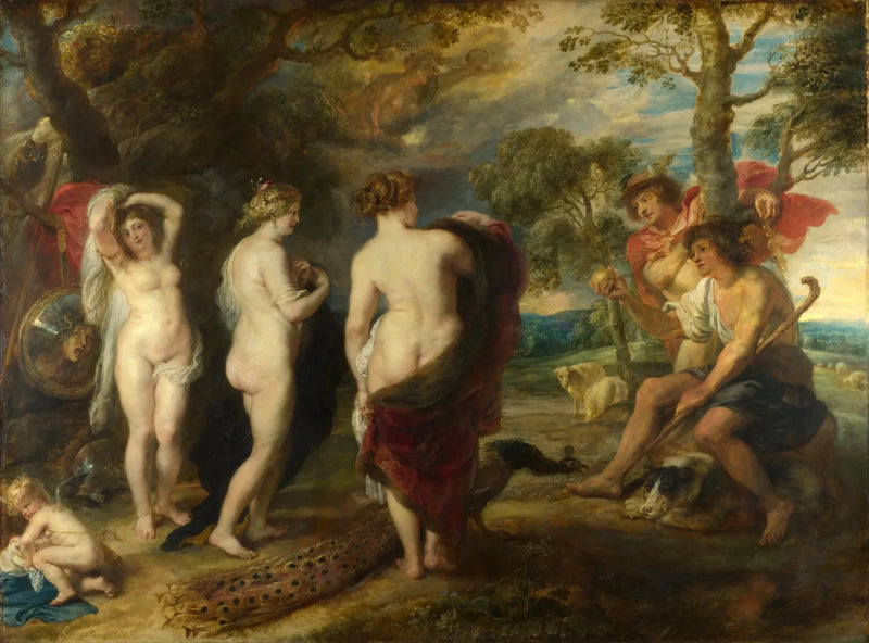 The Judgment of Paris - Peter Paul Rubens