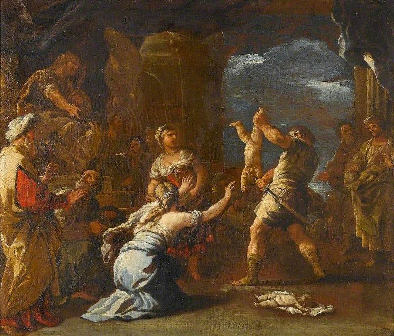 The Judgment of Solomon - Luca Giordano