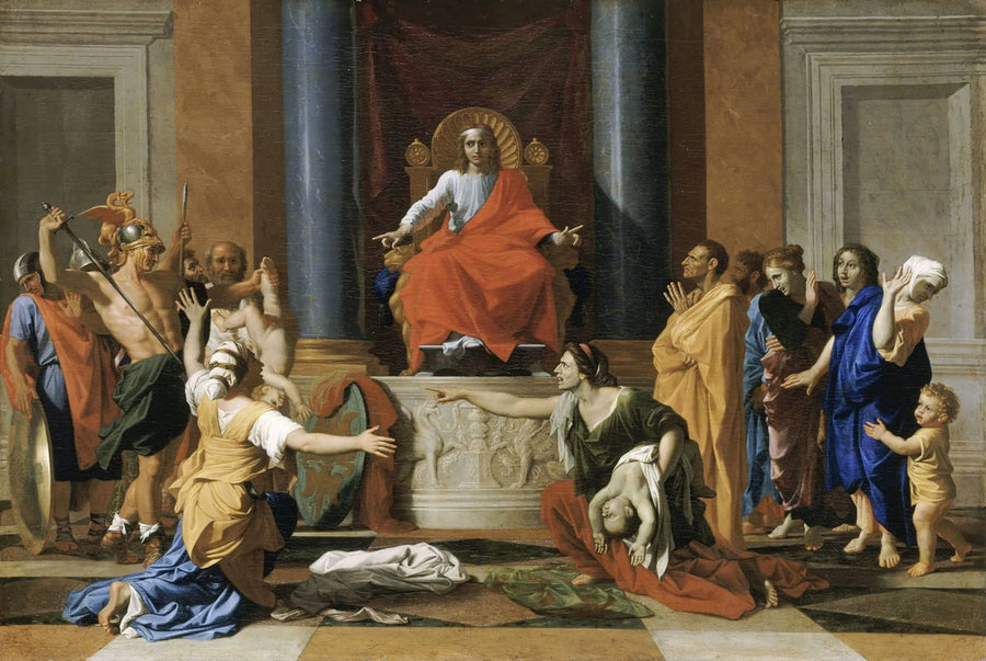 The Judgment of Solomon - Nicolas Poussin
