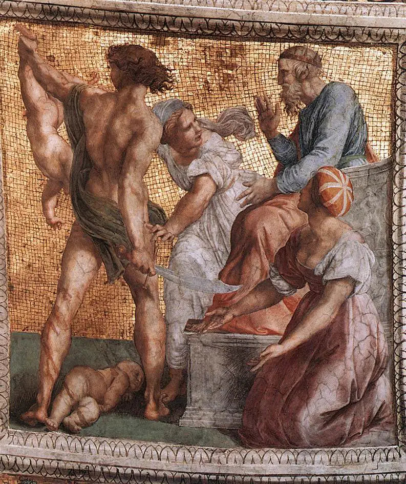 The Judgment of Solomon - Raphael Sanzio