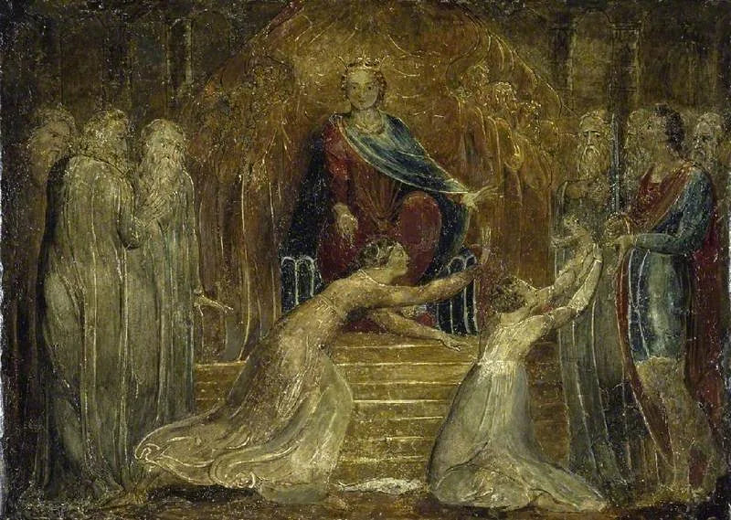 The Judgment of Solomon - William Blake