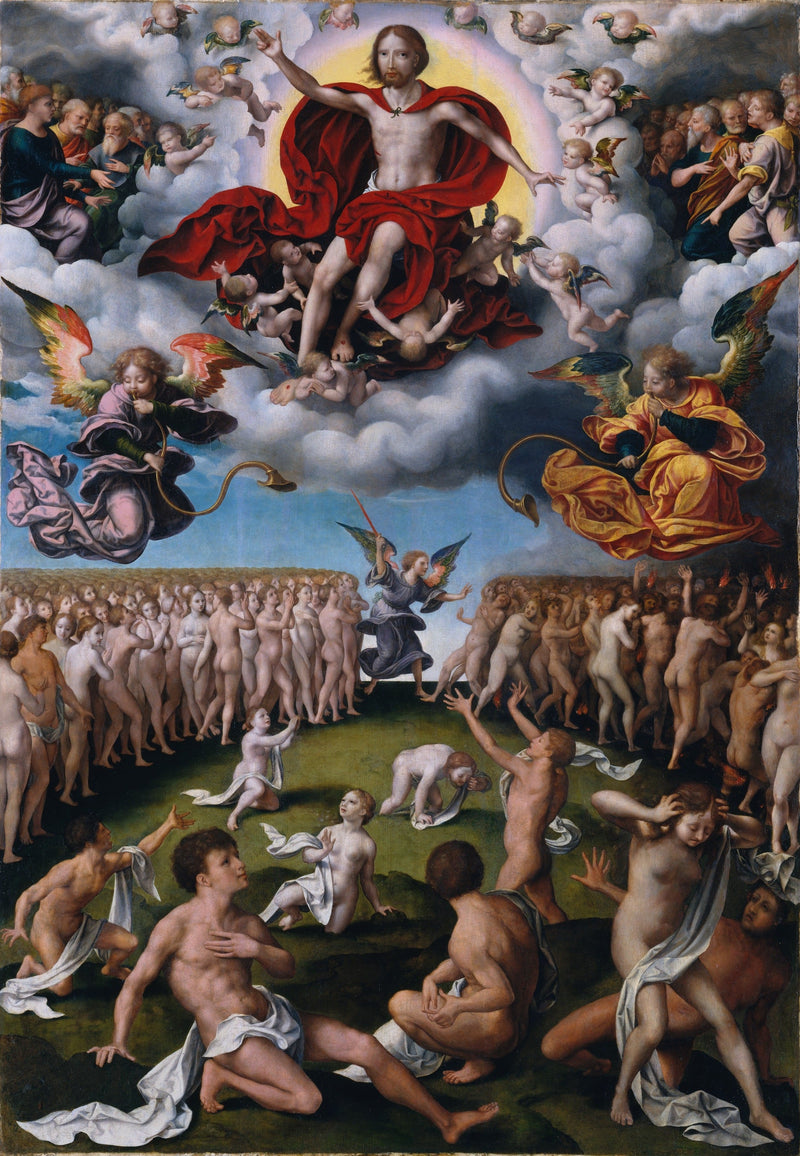 The Last Judgment - Joos van Cleve