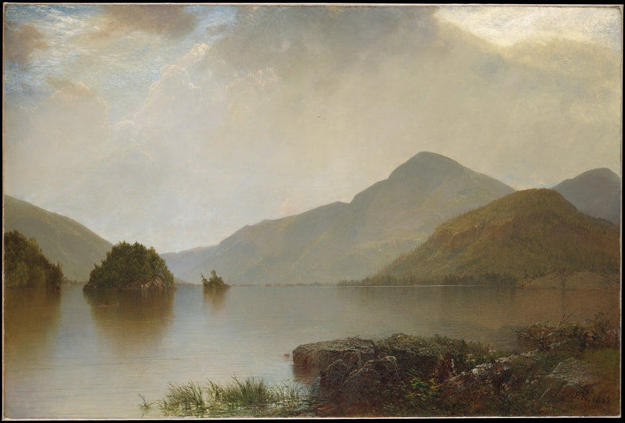 Le Lac George - John Frederick Kensett