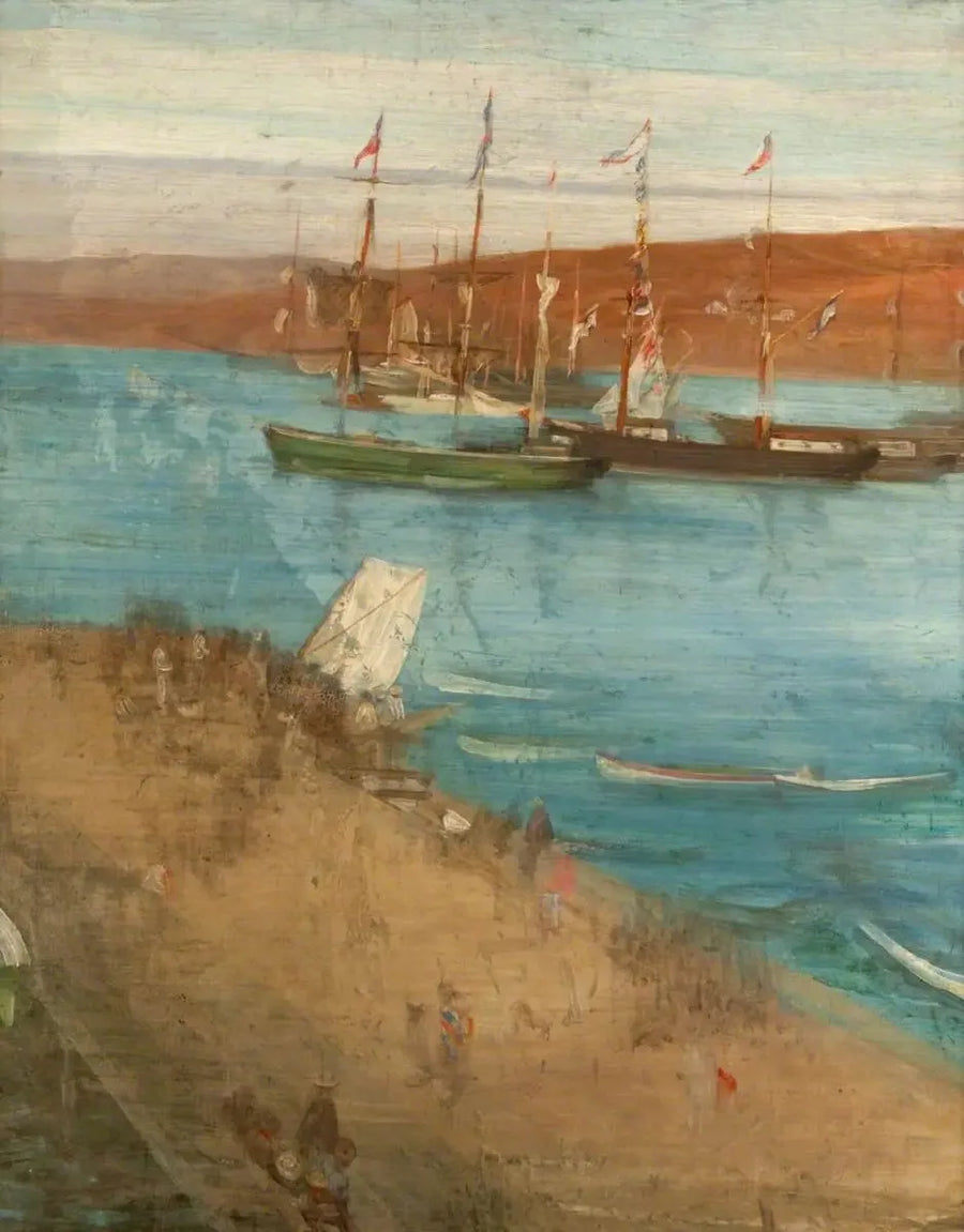 The Day After the Revolution: Valparaiso - James Abbott McNeill Whistler