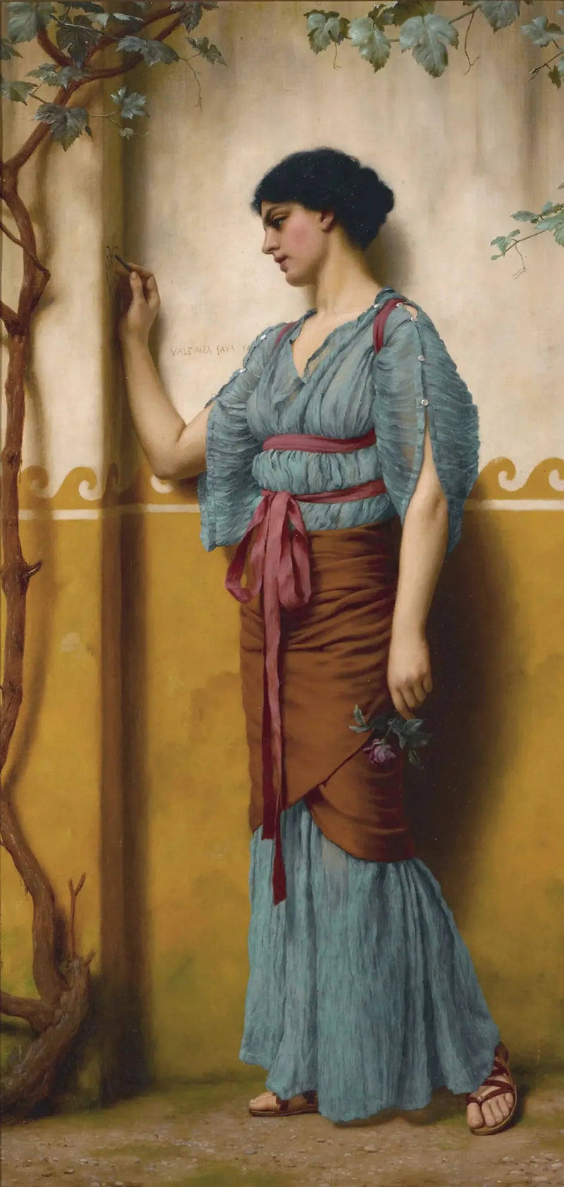 The Meeting Place - John William Godward