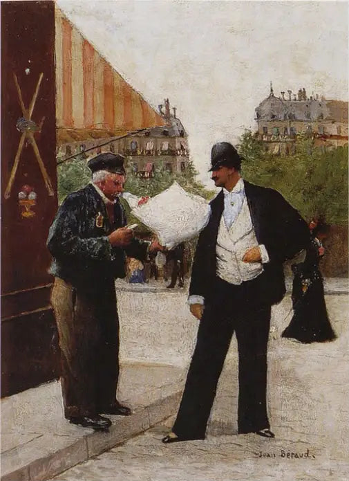 The Delivery Man - Jean Béraud
