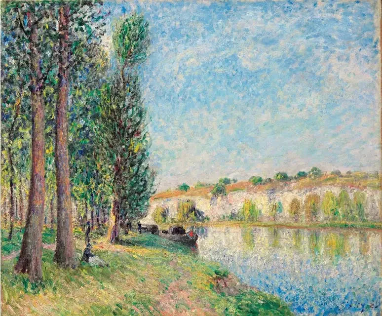The Loing at Moret - Alfred Sisley