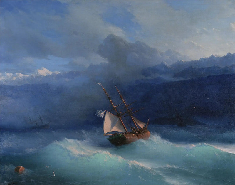 Along the coast - Ivan Aïvazovski