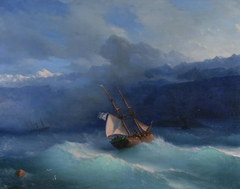 Along the coast - Ivan Aïvazovski