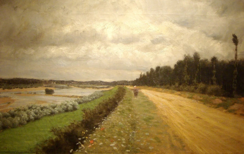 Along the Ofanto River - Giuseppe De Nittis