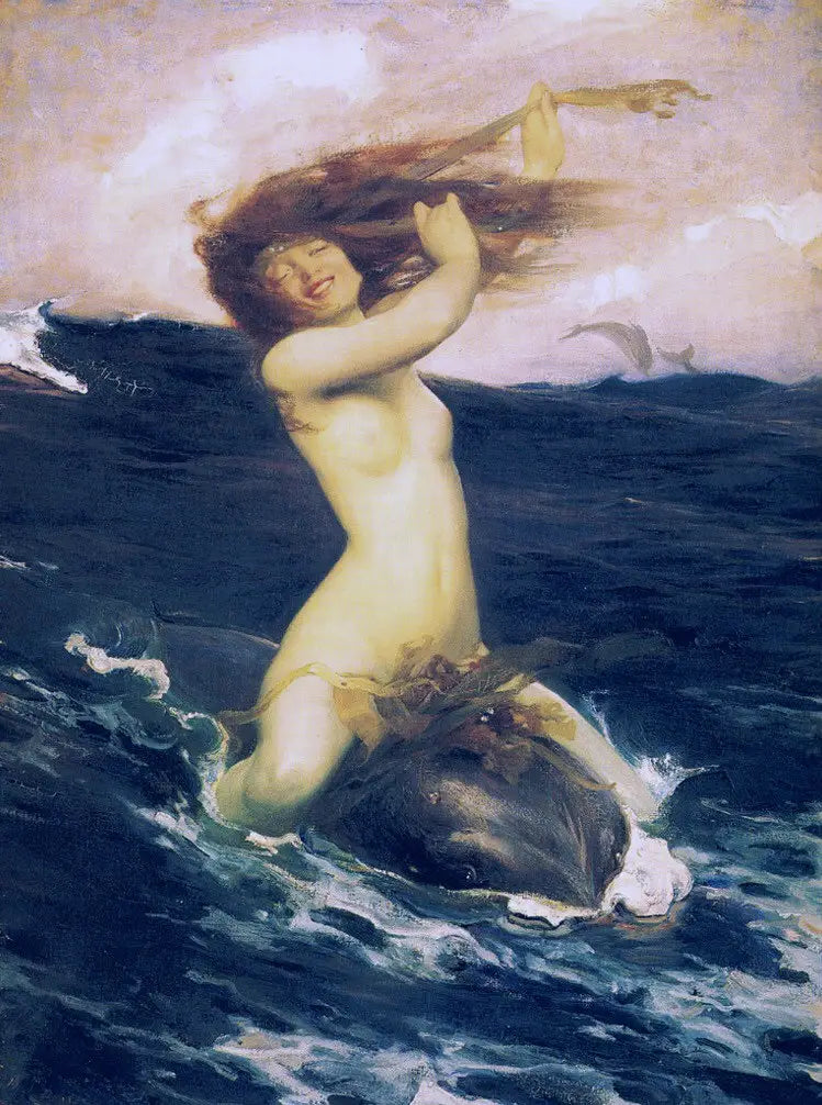 The mousse elf - Herbert Draper