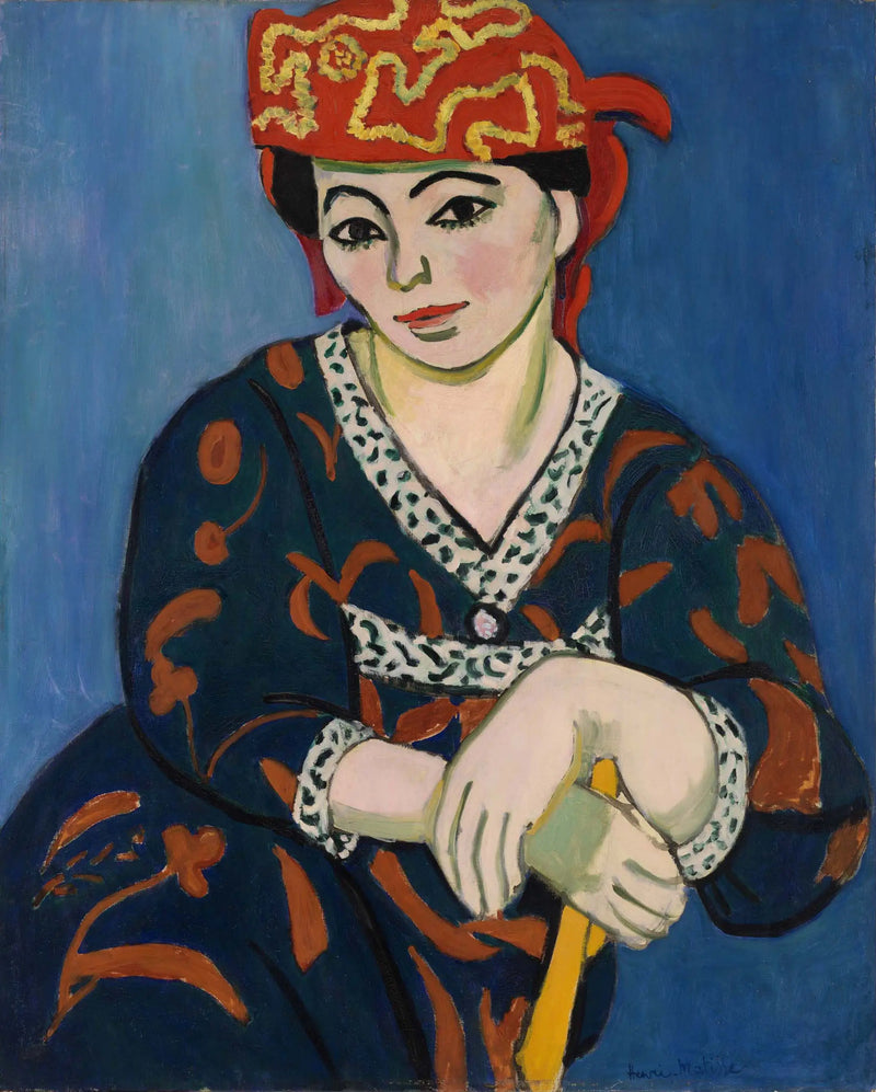 The Red Madras - Henri Matisse