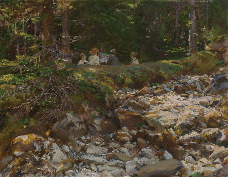 The Master and His Students - John Singer Sargent