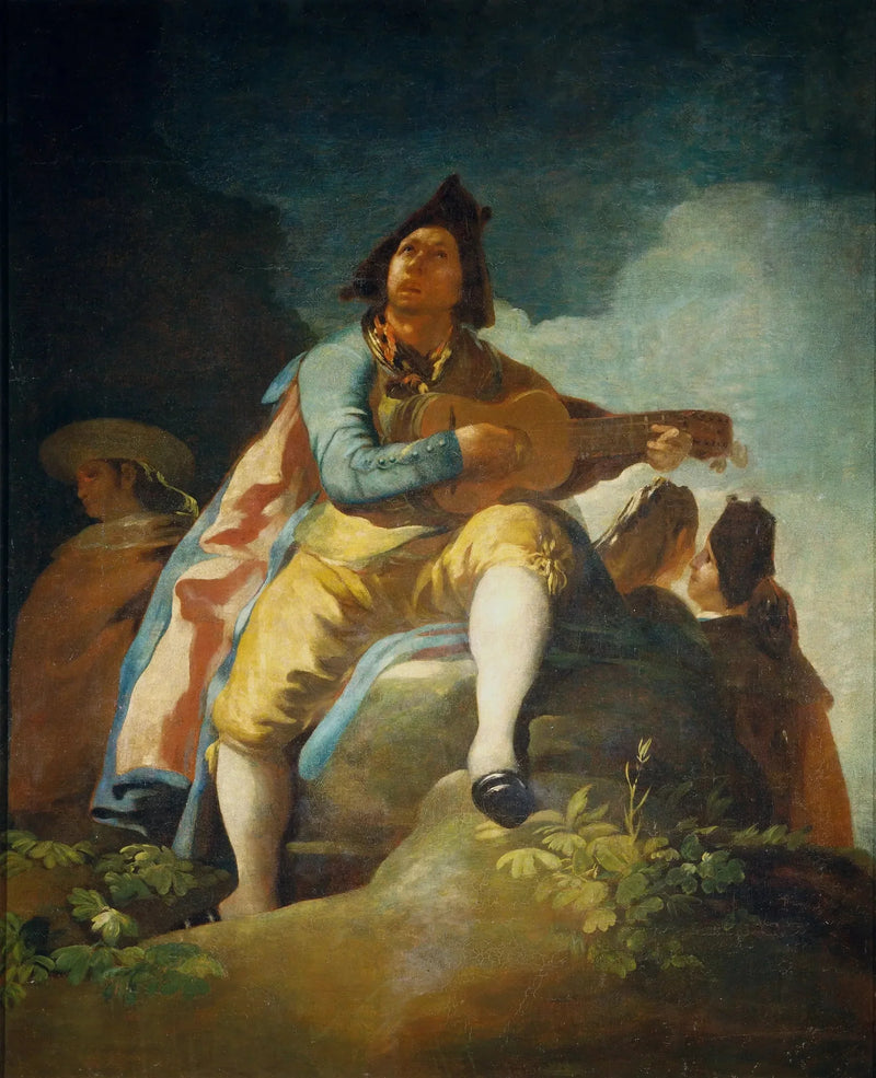 The Guitar Player - Francisco de Goya