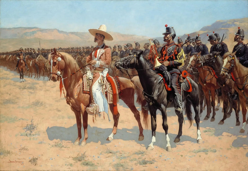 The Mexican Major - Frederic Remington