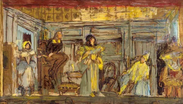 The Imaginary Invalid - Édouard Vuillard
