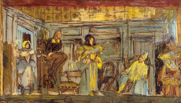 The Imaginary Invalid - Édouard Vuillard