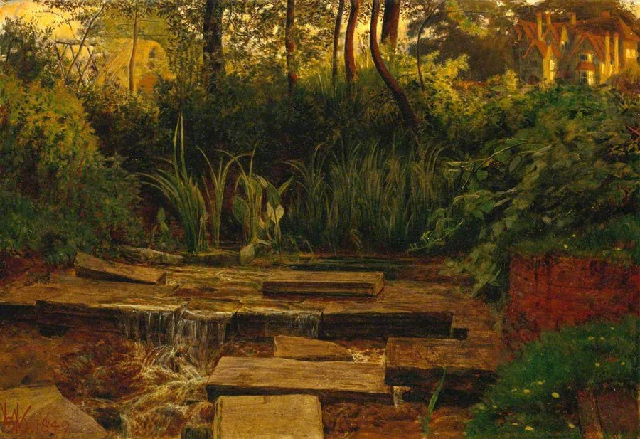 The Haunted Manor - William Holman Hunt