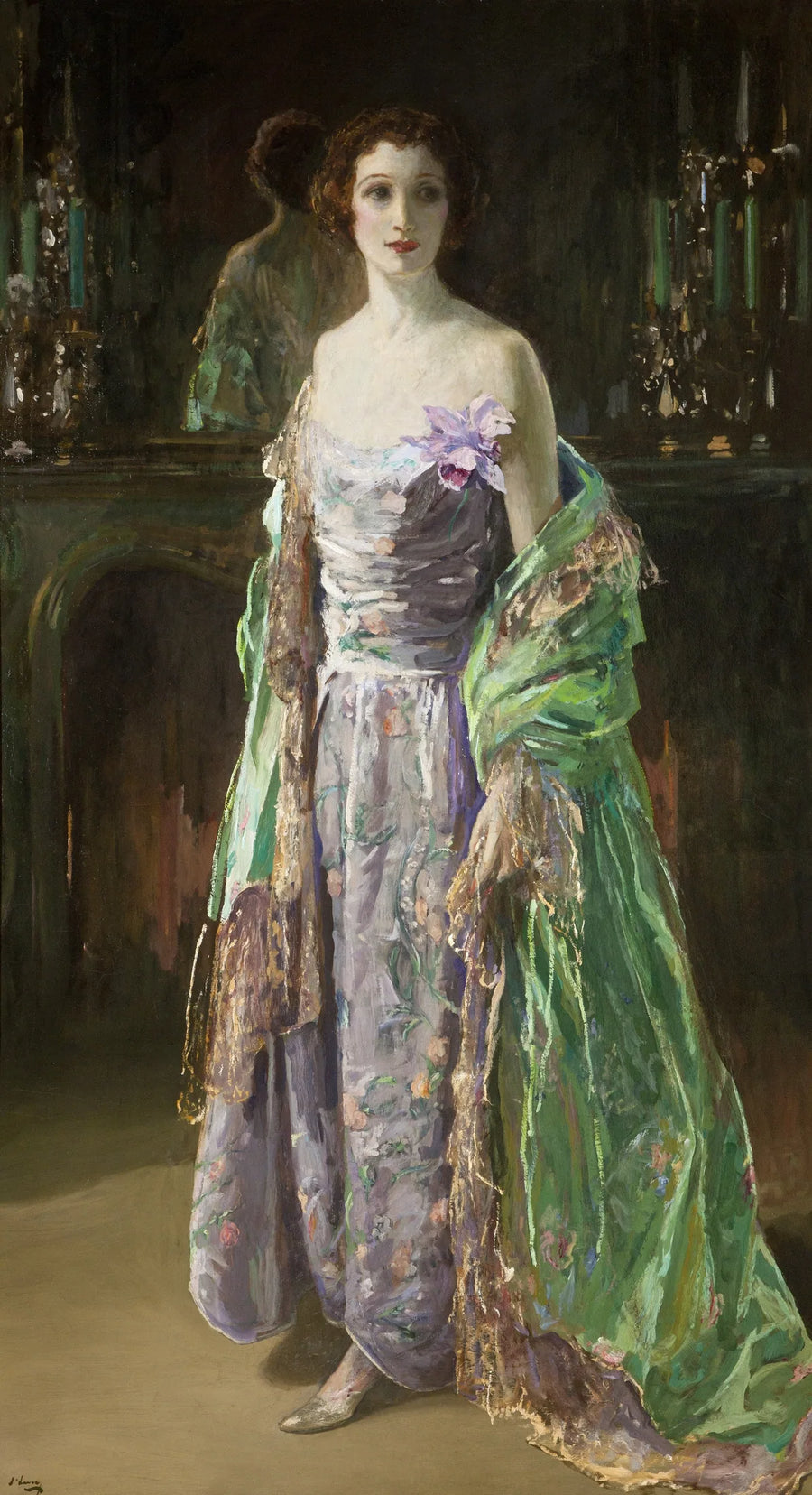 The Green Coat - John Lavery