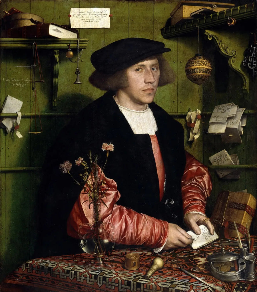 The Merchant Georg Gisze - Hans Holbein the Younger