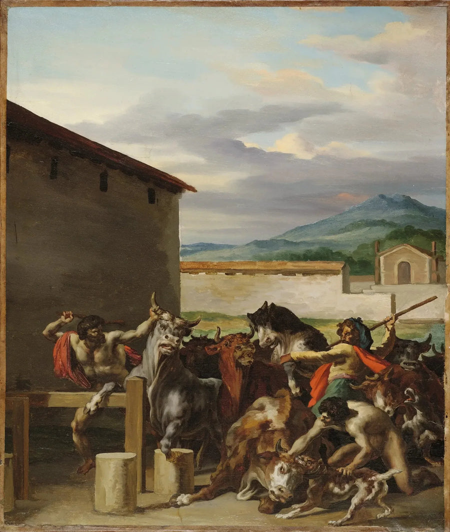 The Cattle Market - Théodore Géricault