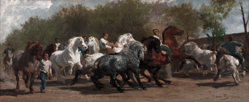 The Horse Market - Rosa Bonheur