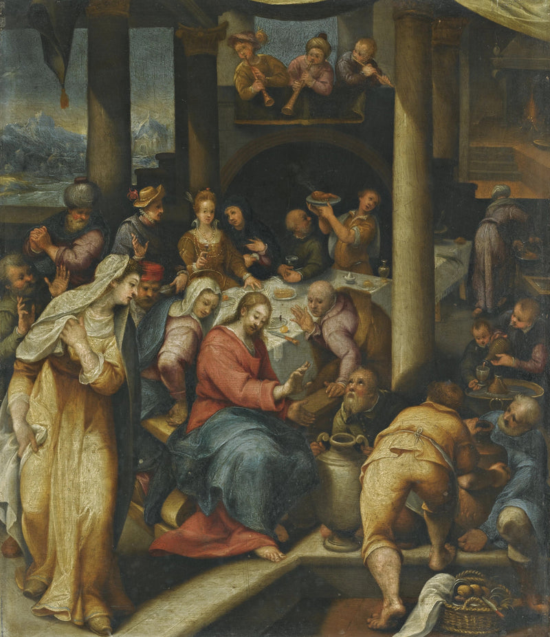 The Marriage at Cana - Denis Calvaert