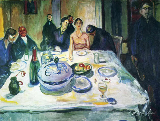 Le mariage de la bohémienne - Edvard Munch - Reproductions de tableaux et peintures haut de gamme