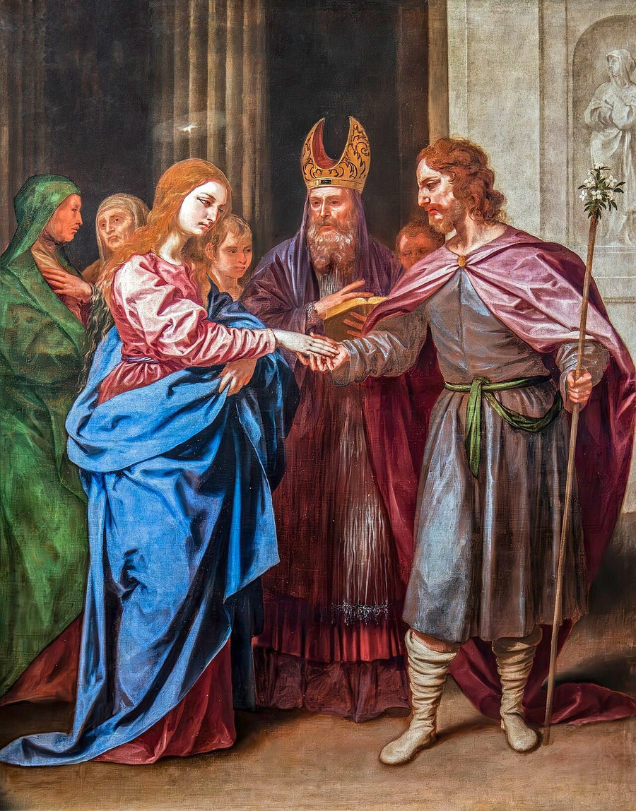 The Marriage of the Virgin - Alonso Cano