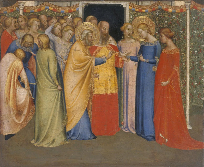 The Marriage of the Virgin - Bernardo Daddi