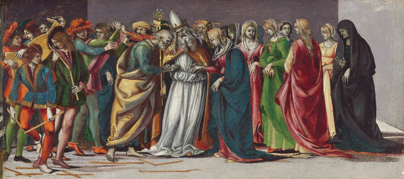 The Marriage of the Virgin - Luca Signorelli