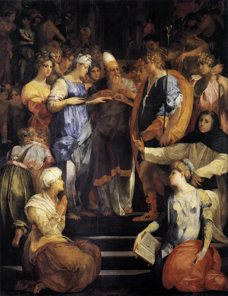 The Marriage of the Virgin - Rosso Fiorentino