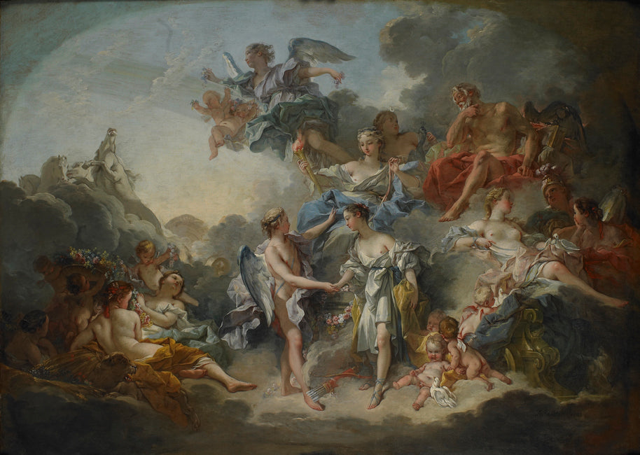 The Marriage of Love and Psyche - François Boucher