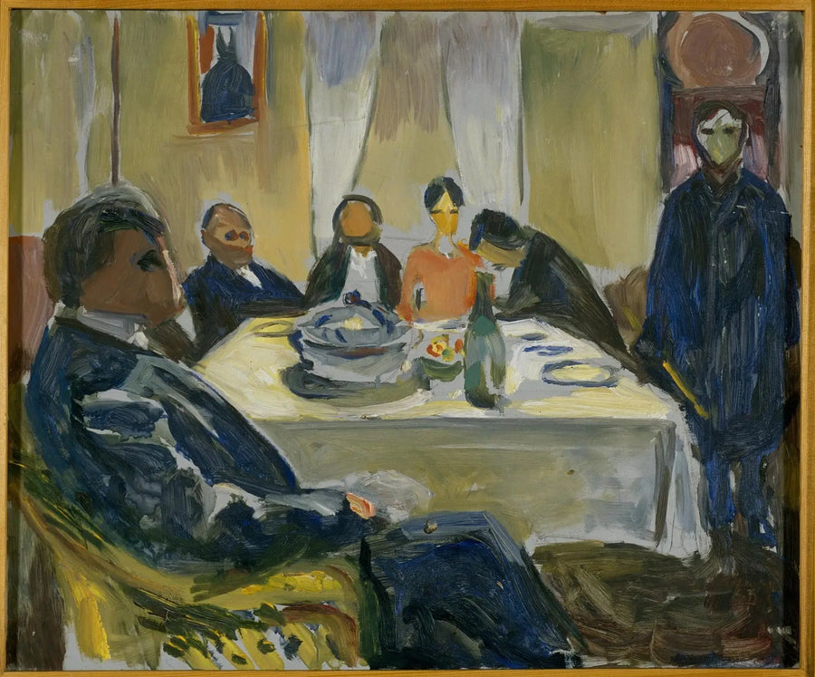The Marriage of the Bohemian - Edvard Munch